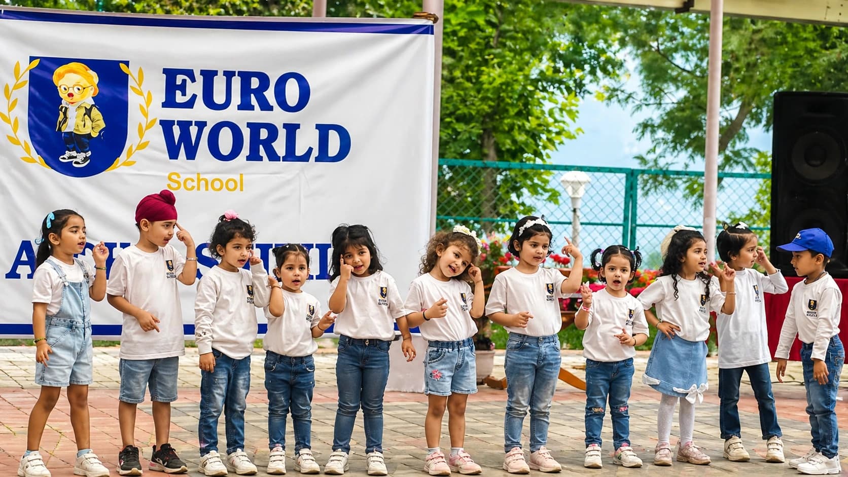 Children learning through play and activities